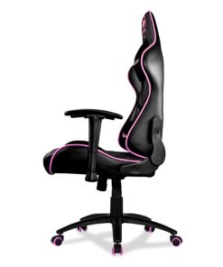 neon pink gaming chair